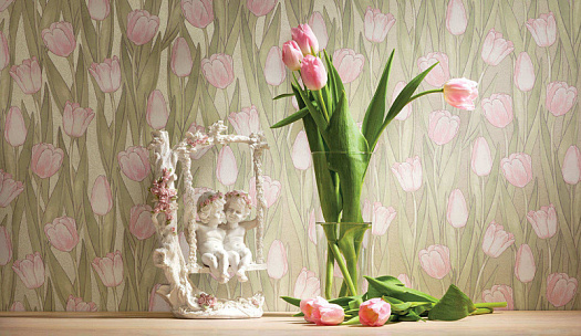 Обои в интерьере артикул Sw1 005, Swan, Milassa